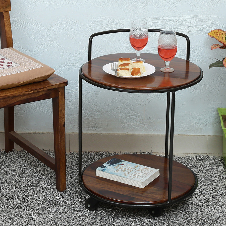 Trolley Wooden — Kitchen serving tray — Rover Kitchenware