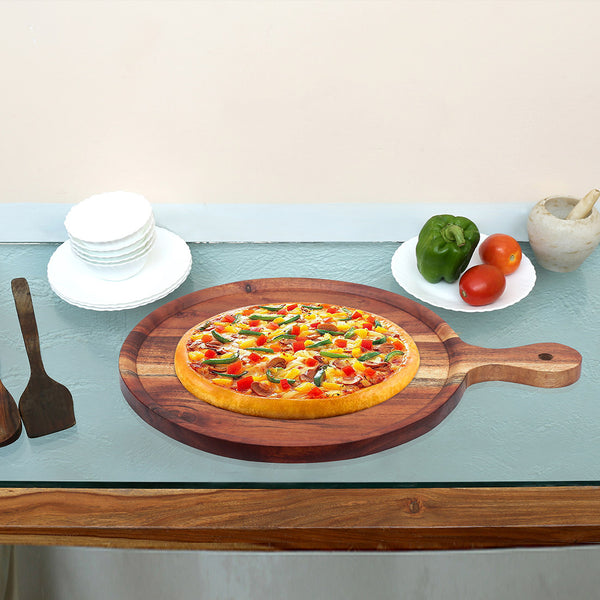 This Beautiful Wooden Corner Cutting Board Attaches Securely To