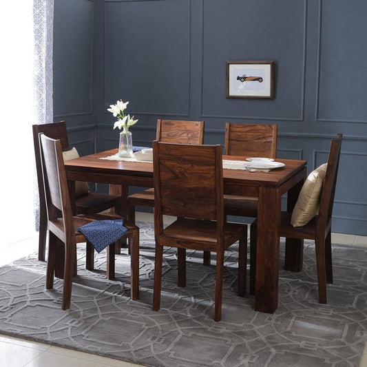 Dining Table Set - Wooden - ARUBA SORANO
