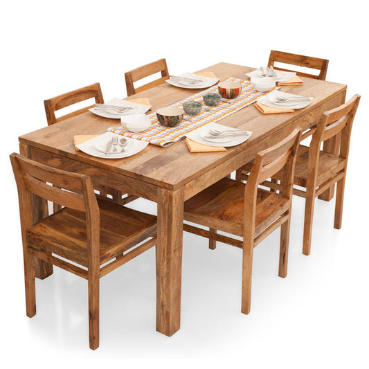 Dining Table Set - Wooden - GRESHAM
