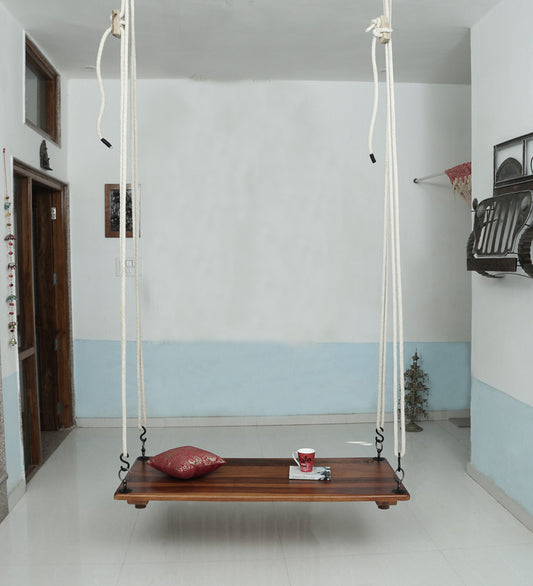 Swing wooden jhula — RIO ( Without Backrest)