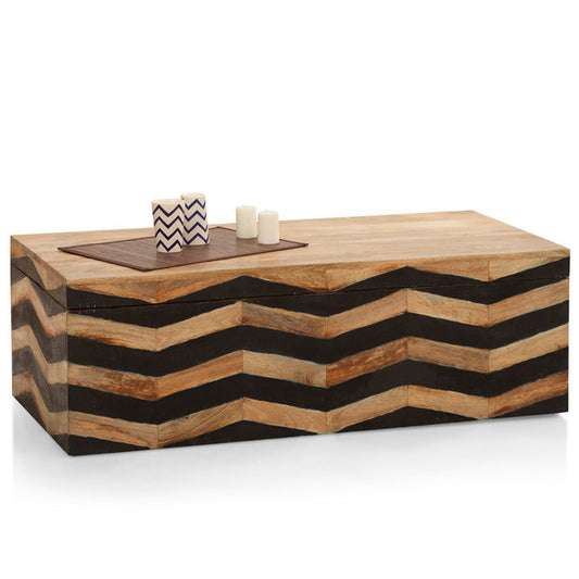 Coffee Table Wooden — Herringbone
