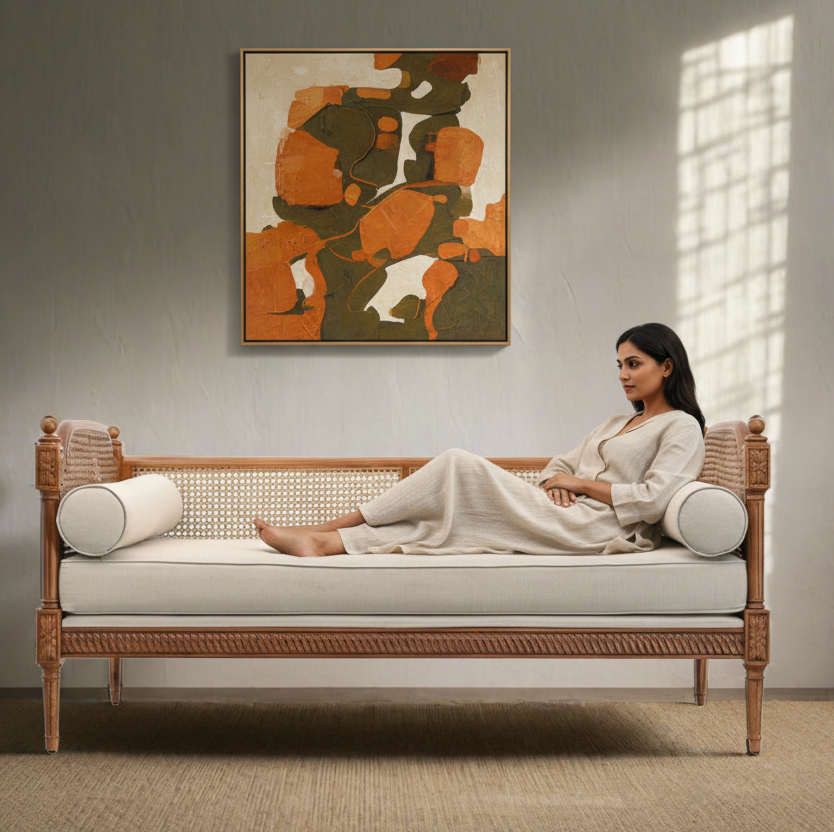 Springfield —   Teakwood Diwan ( DayBed )