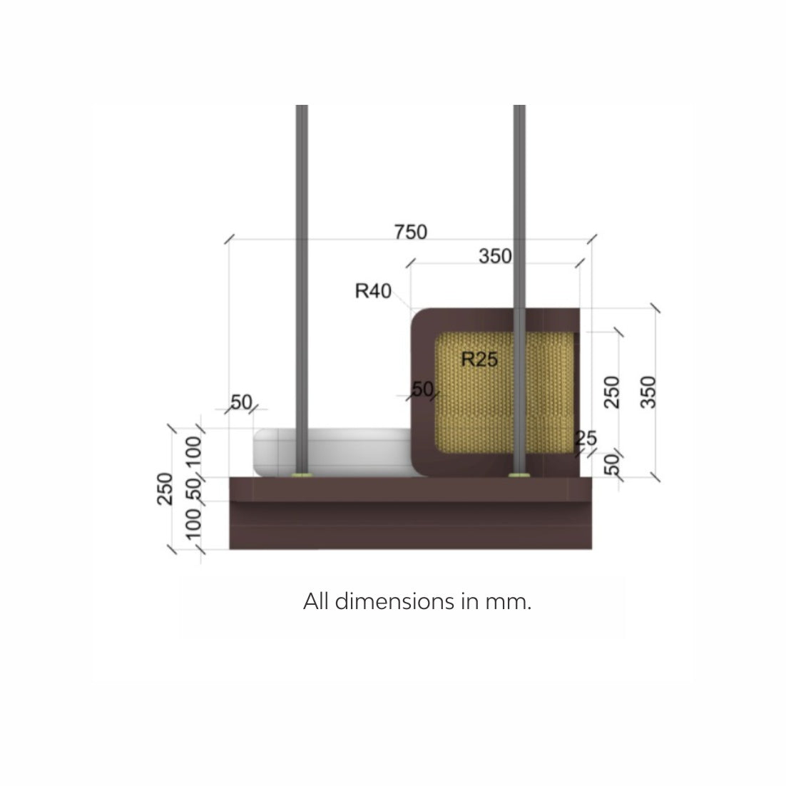 Onam — Reversible swing Wooden