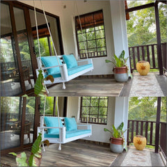 Swing for porch wooden jhula —  Jasmine