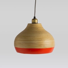 Lamp Notion (Orange)— Spun Bamboo
