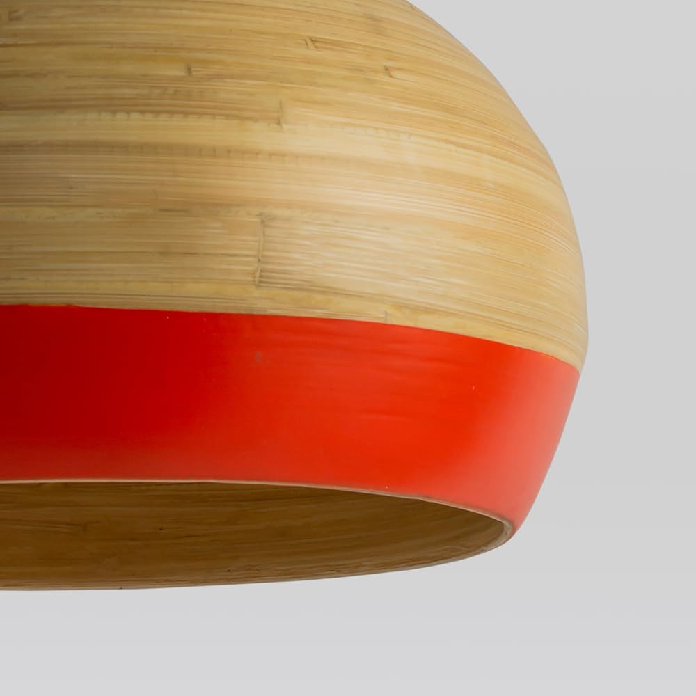 Lamp Notion (Orange)— Spun Bamboo