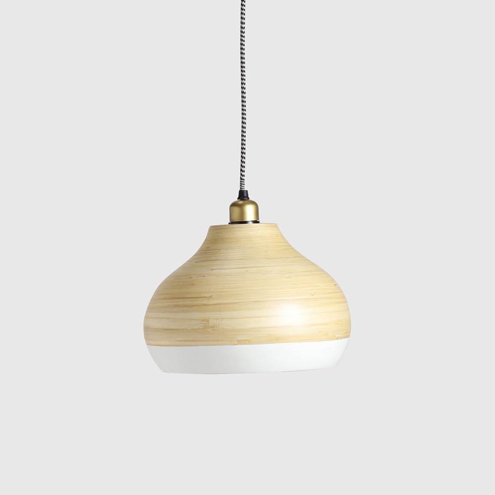 Lamp Notion (White)— Spun Bamboo