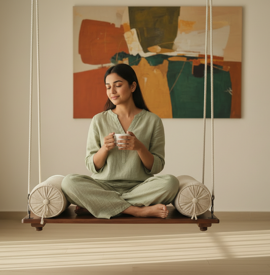 Swing jhula simple for home 