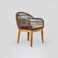 Entreat — Accent Chair Wooden wicker