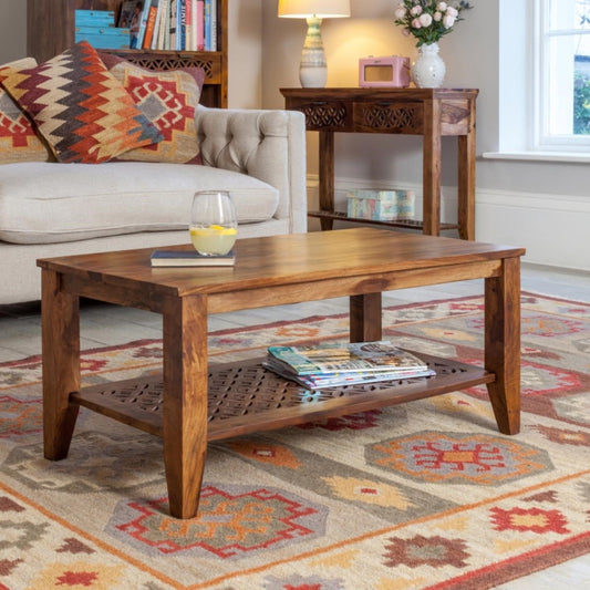 Wooden Coffee table Camellia