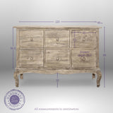 Wooden Chest of Drawers - Edelweiss