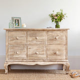 Wooden Chest of Drawers - Edelweiss