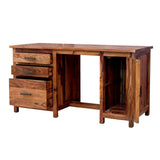 Study Table + Chair (Wooden) —  Carnations
