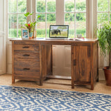Study Table + Chair (Wooden) —  Carnations