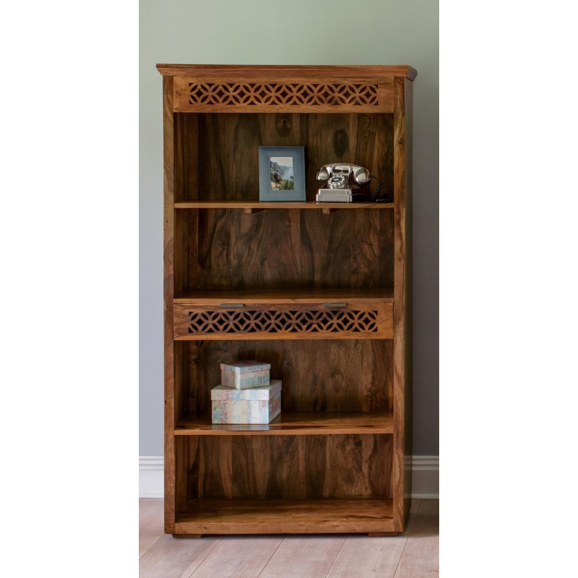 Bookcase Wooden — Camellia ( Tall )