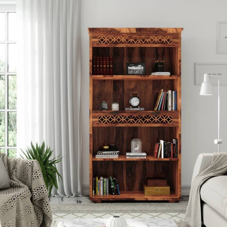 Bookcase Wooden — Camellia ( Tall )