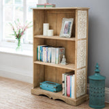 Bookcase Wooden — Carved Dahlia