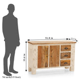 Crockery Unit Wooden - HARLEM