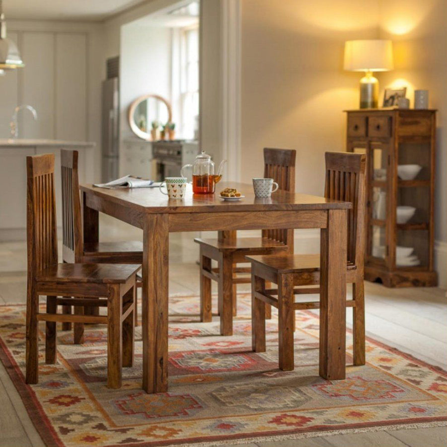Dining Table Set (4) Wooden - Marigold