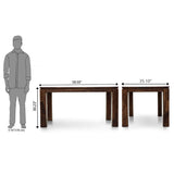 Dining Table Set - Wooden - ARUBA SORANO