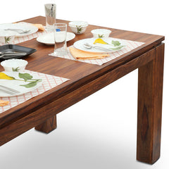 Dining Table Set - Wooden - ARUBA SORANO