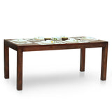 Dining Table Set - Wooden - GRESHAM CAPRA