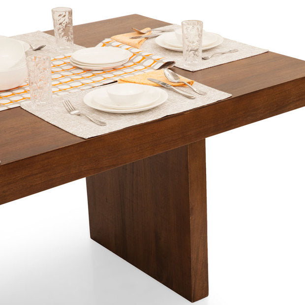 Dining Table Set - Wooden - JORDAN PERK