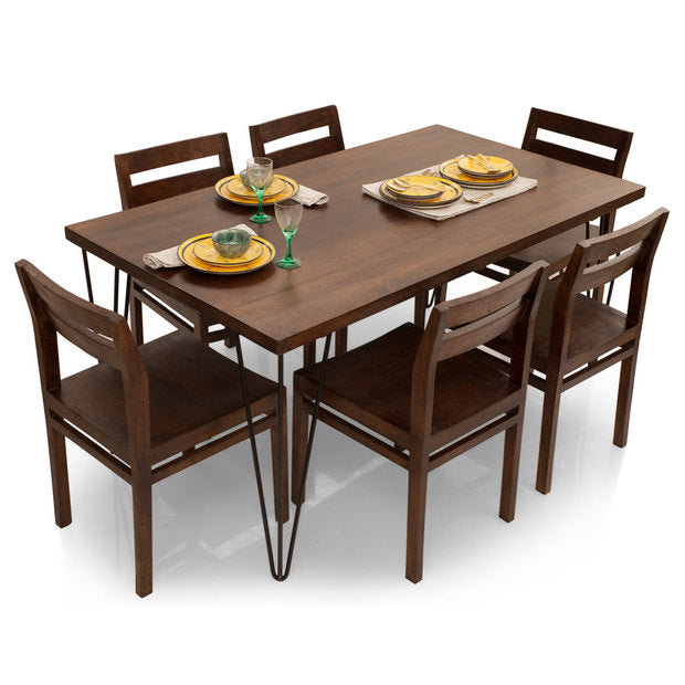 Dining Table Set - Wooden - OSLO BARCELONA