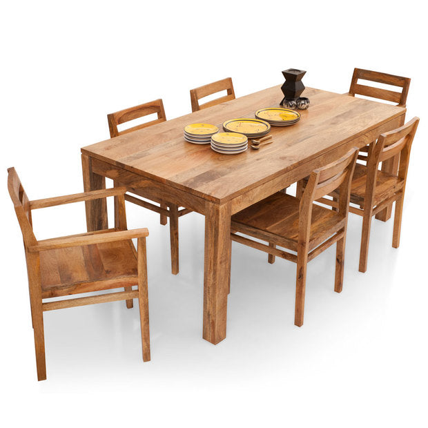 Dining Table Set - Wooden - GRESHAM PERK