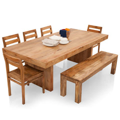 Dining Table Set - Wooden — JORDAN