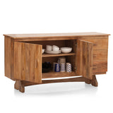 Crockery Unit Wooden - LUBBOCK