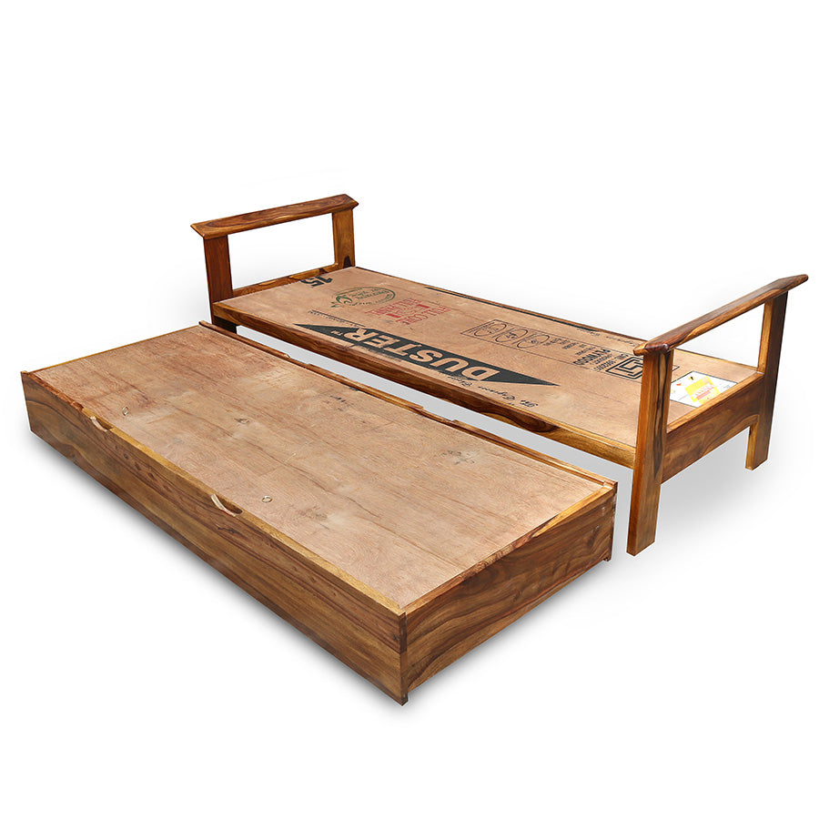 Sofa Cum Bed ( Wooden )  — CREAT