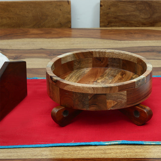 Tray circular ( Wooden ) — Circle