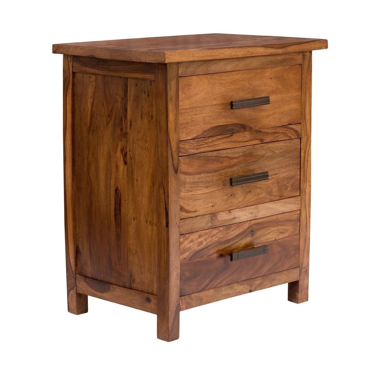 Wooden Bedside table - Marigold Collection