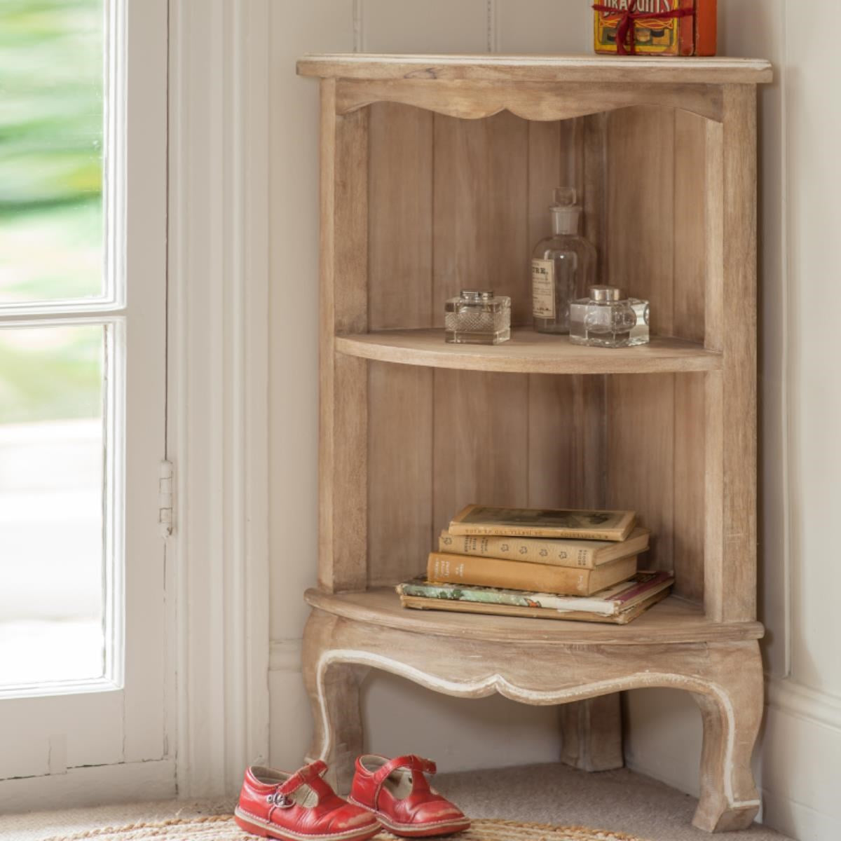 Edelweiss — Bookcase Wooden ( Corner )