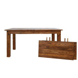 Dining Table Set (4/6) Wooden - Marigold Extend