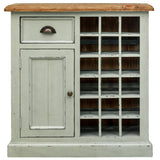 Wooden Sideboard / Wine Rack ( Winterberry Collection)