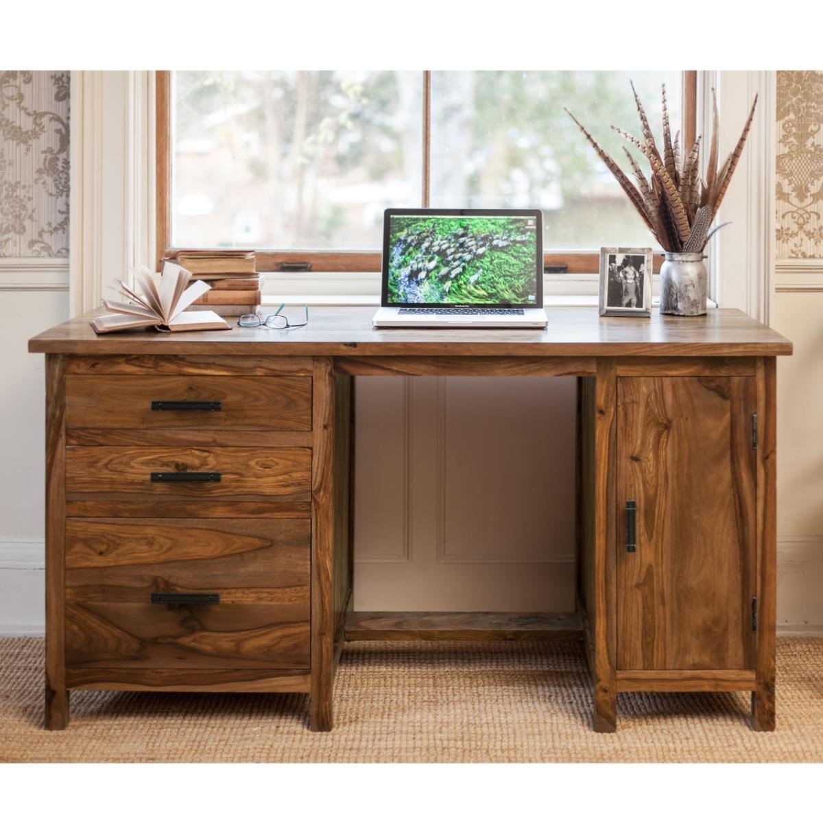 Wooden Study Table - Gladiolus Collection