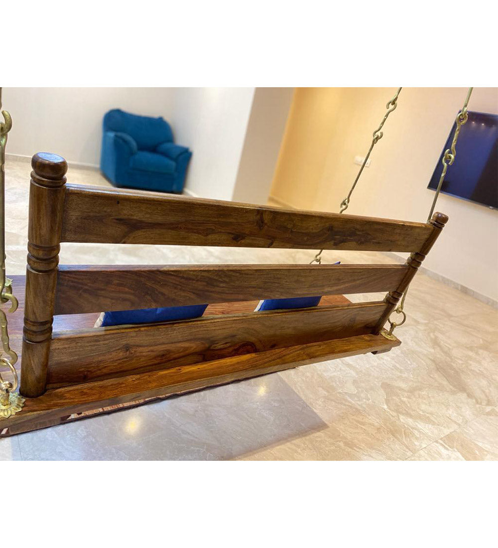SUPYAR / सुप्यार — Swing wooden (Brass coated) Jhula