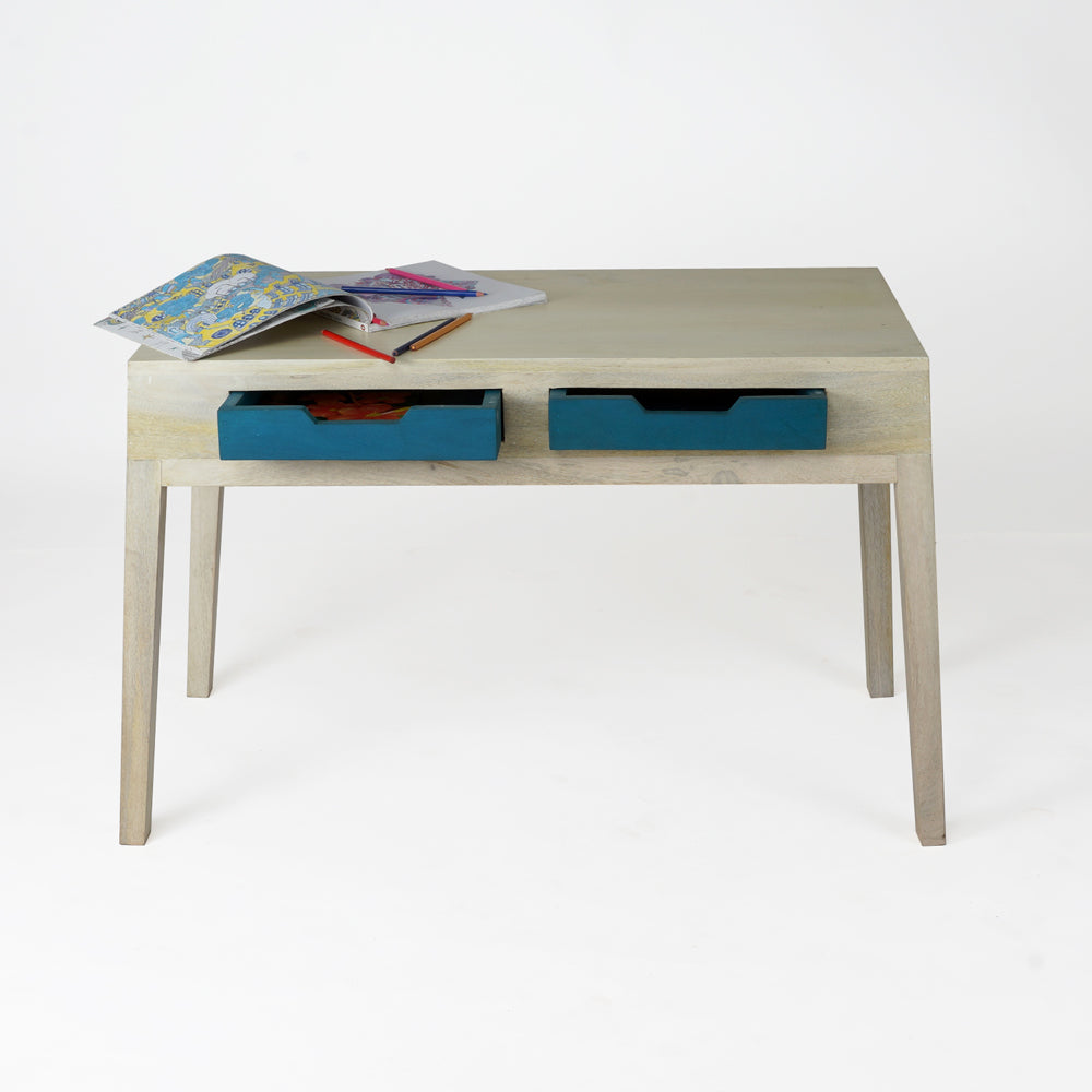 Kids Study Table + Chair Wooden — CREAT