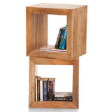 Bookcase Wooden — CUBE (SET OF 2)