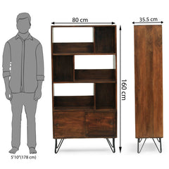 Bookcase Wooden — OSLO (BIG)