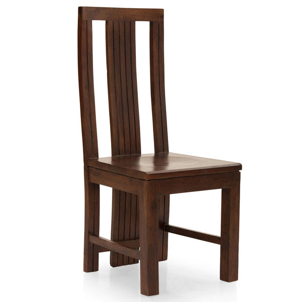Dining Chair Wooden CURVED Furniture at Evolvekart – Evolvekart®