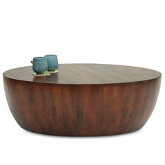 DRUM — Coffee Table Wooden