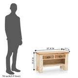 Coffee Table Wooden  — HARLEM ( Two-Toned)