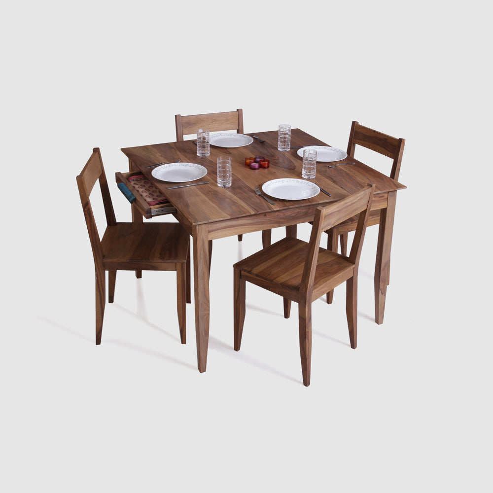 Dining Table Set Wooden — Idyllic